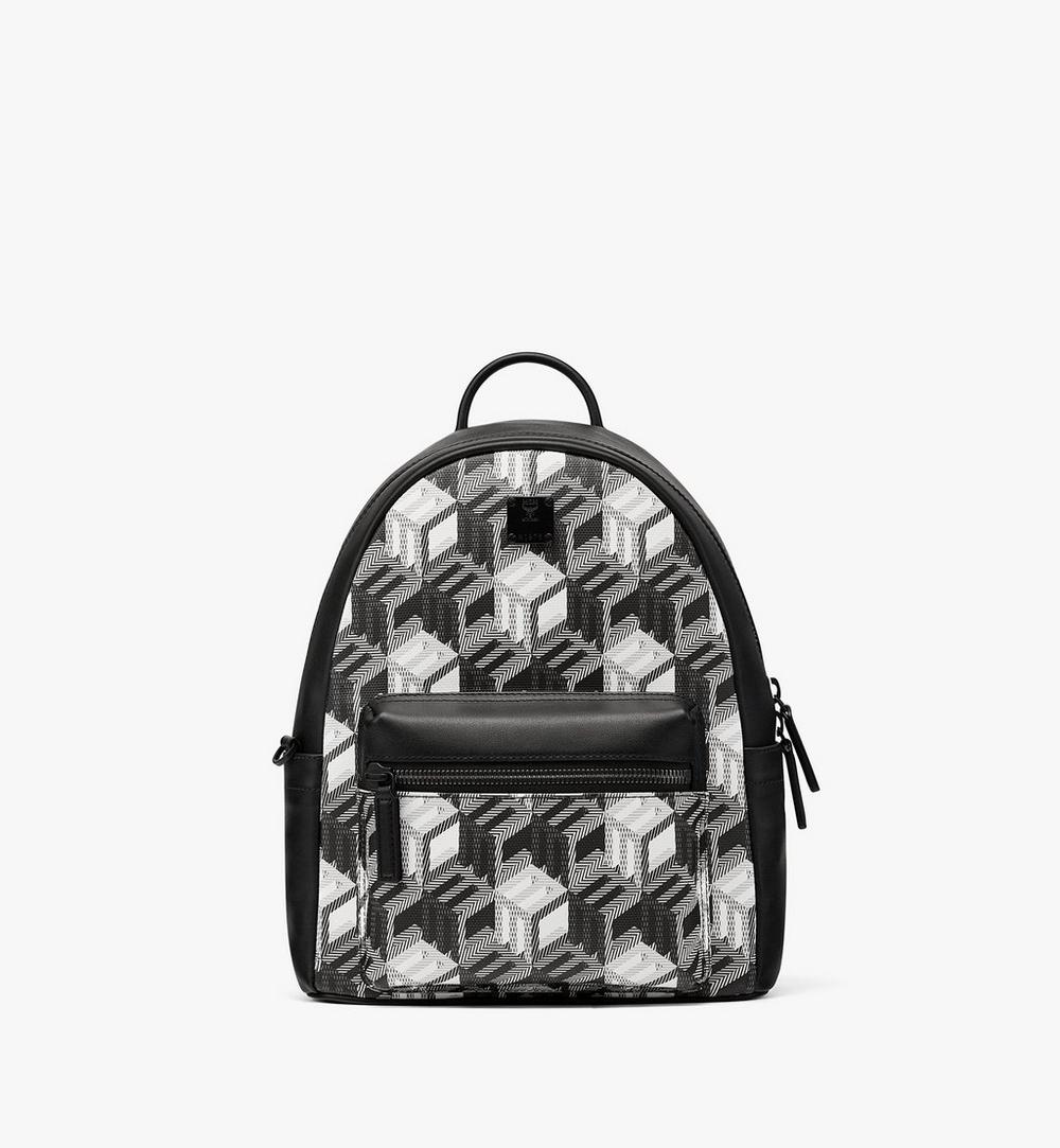Stark Backpack in Cubic Monogram Canvas 1